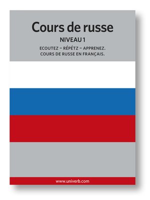 cover image of Cours de russe